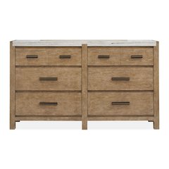 Plum Creek Sierra Brown Drawer Dresser