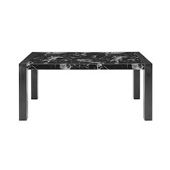 D4088Dt Black Marble Dining Table