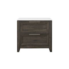 Mariah Dark Brown Nightstand