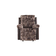 U6028 Brown Glider Recliner