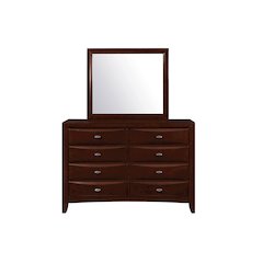 Transitional Linda New Merlot Dresser, Merlot