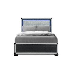 Soleil Charcoal Queen Bed