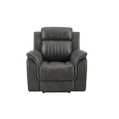U8517 Grey Glider Recliner