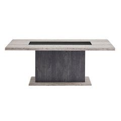 D8030 Dining Table With Storage Drawers And Storage Door