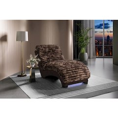 Dominic Mink/Java Chaise With Usb