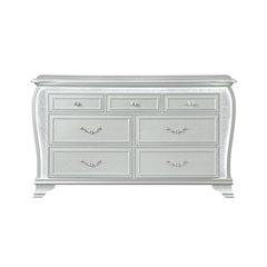 Aria Silver Dresser With Led