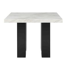 Transitional Bar Table, White