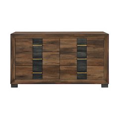 Optimus Brown/Black Dresser