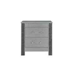 Logan Silver Nightstand