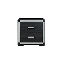 Soleil Charcoal Nightstand