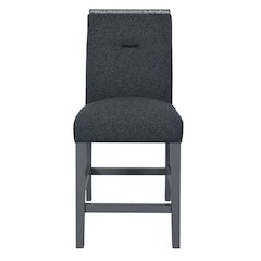 Monaco Dark Grey Bar Stool Kit Of 2