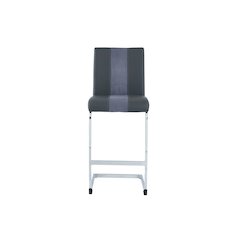 Contemporary Bar Stool, Grey