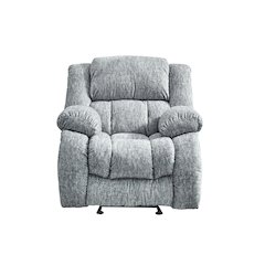 Transitional Glider Recliner, Grey