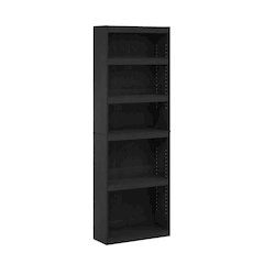 Blackwood 5-Tier Shelf Bookcase with Ample Storage and Sturdy Wood Construction