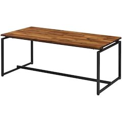 Jurgen 3Pc Pack Coffee & End Set Oak & Black