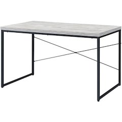 Bob Writing Desk Antique White & Black