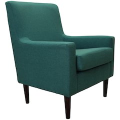 Emma Arm Chair - Caribbean Teal
