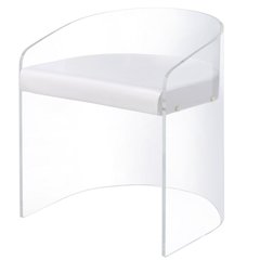 Acrylic U Shape U Dinner Chair