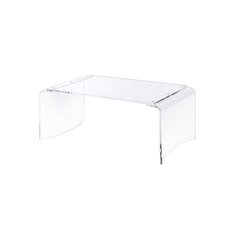 Marcus Clear Acrylic Coffee Table