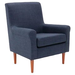 Ellis Lounge Chair  - Blake Ink