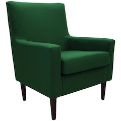 Emma Lounge Chair - Emerald Green