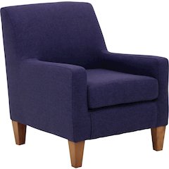 Fynn Lounge Chair - Jitterbug Eggplant