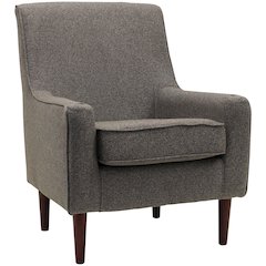 Laura Mid Century Arm Chair - Terrace Granite