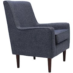 Laura Mid Century Arm Chair - Terrace Navy