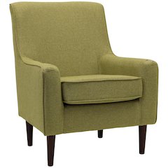 Laura Mid Century Arm Chair - Terrace Green