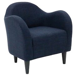 Bix Max Barrell Chair  - Blake Ink