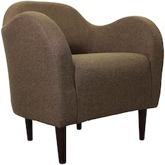 Julian Mid Century Arm Chair - Pecan