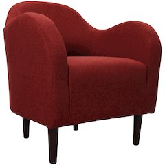 Julian Mid Century Arm Chair - Picante