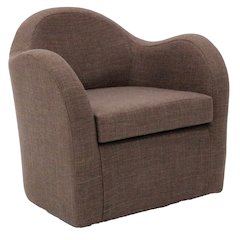 Bix Maxx Swivel Chair  - Blake Truffle