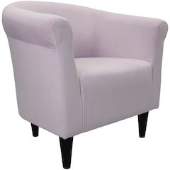 Savannah Club Chair - Microfiber Rose Pink