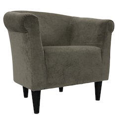 Savannah Club Chair - Elizabeth Platinum