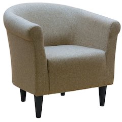 Savannah Club Chair -  Notion Light Brown