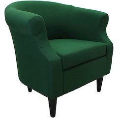 Nikole Club Chair - Klein Emerald Green
