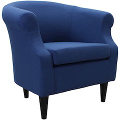 Nikole Club Chair - Klein Marine Blue