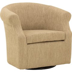 Nikole Swivel Chair  - Hampden Oatmeal