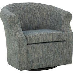 Nikole Swivel Chair  - Hampden Navy