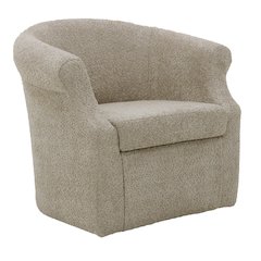 Nikole Swivel Chair  - Oslo Camel
