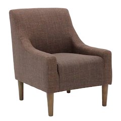 Shea Lounge Chair  - Blake Truffle