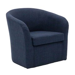 Tub Swivel Chair  - Blake Ink
