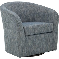 Tub Swivel Chair  - Hampden Navy