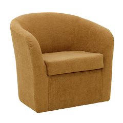 Tubs Swivel Chair  - Milo Spice