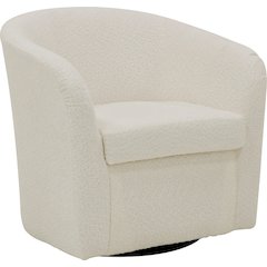 Tubs Swivel Chair  - Oslo Ivory