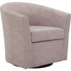 Windsor Swivel Chair  - Rose