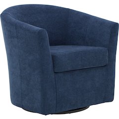 Windsor Swivel Chair  - Chloe Indigo