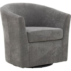 Windsor Swivel Chair  - Chloe Slate