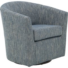 Windsor Swivel Chair  - Hampden Navy